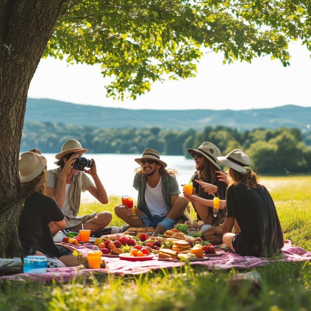 friends on a trip with medical marijuana