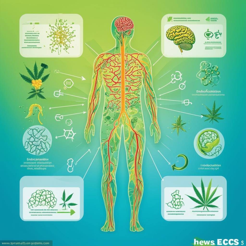 Endocannabinoid System Diagram