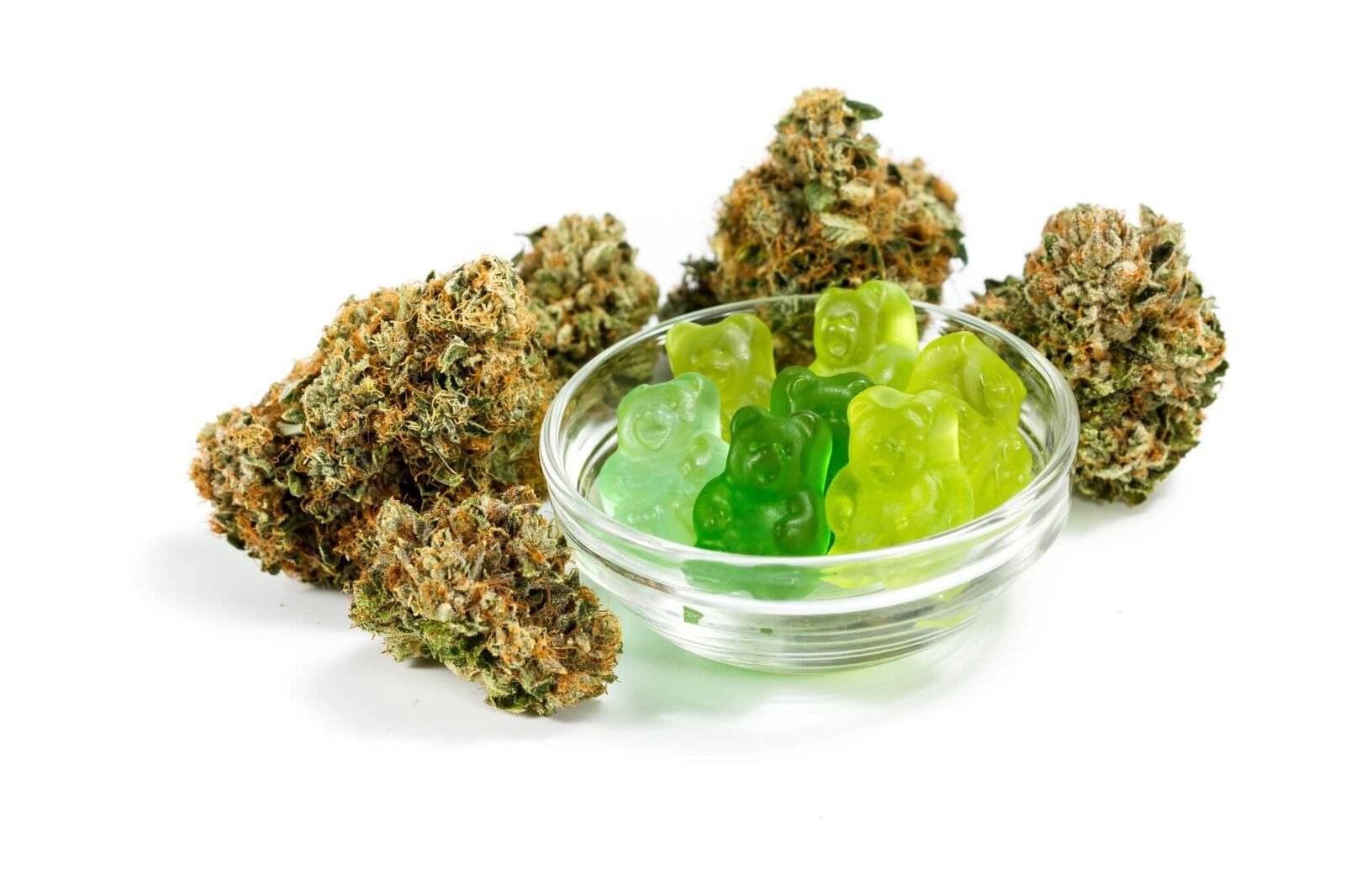 edibles in the form of gummies